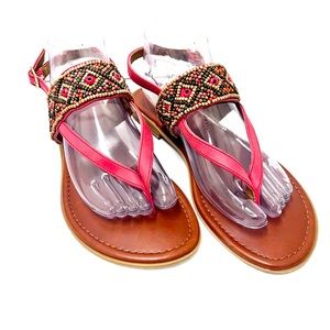 Sonoma Wrenn Rose Slingback Sandals Size 9.5